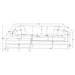 Geneva Stationary Sectionals - Imperial Furniture (Las Vegas, NV) - Multi Location