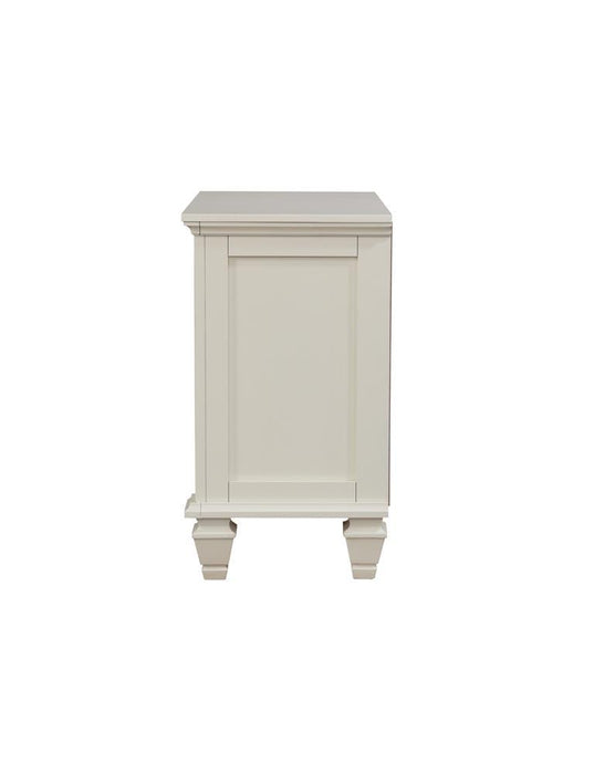 Sandy Beach 3-drawer Nightstand Cream White - Imperial Furniture (Las Vegas, NV) - Multi Location