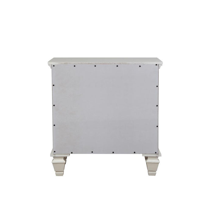 Sandy Beach 3-drawer Nightstand Cream White - Imperial Furniture (Las Vegas, NV) - Multi Location