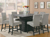 Stanton Upholstered Counter Height Chairs Grey and Black (Set of 2) - Imperial Furniture (Las Vegas, NV) - Multi Location