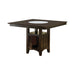 Gabriel Square Counter Height Dining Table Cappuccino - Imperial Furniture (Las Vegas, NV) - Multi Location