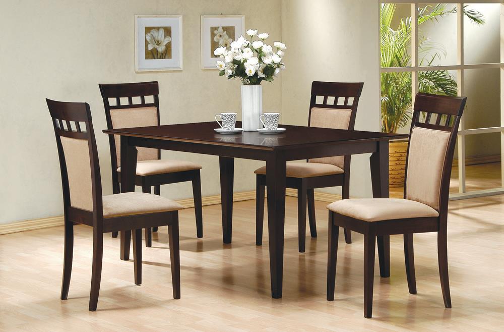 Gabriel Rectangular Dining Table Cappuccino - Imperial Furniture (Las Vegas, NV) - Multi Location