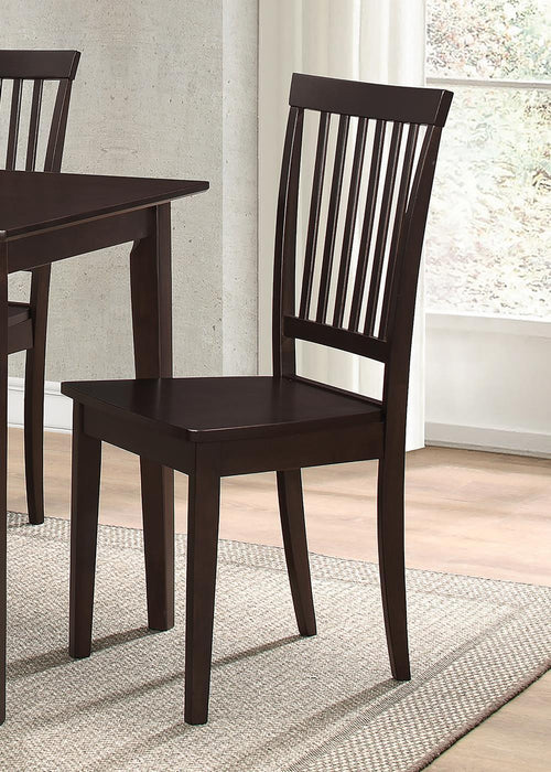 Gomez 5-piece Rectangular Dining Table Set Cappuccino - Imperial Furniture (Las Vegas, NV) - Multi Location