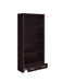 Skylar 5-shelf Bookcase with Storage Drawer Cappuccino - Imperial Furniture (Las Vegas, NV) - Multi Location