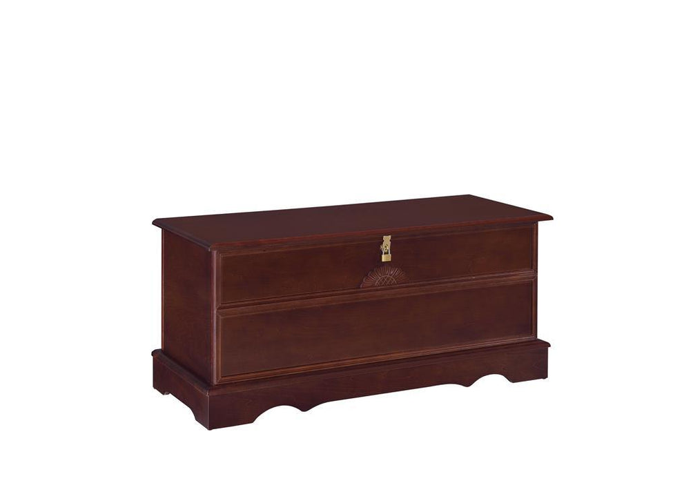 Paula Rectangular Cedar Chest Warm Brown - Imperial Furniture (Las Vegas, NV) - Multi Location