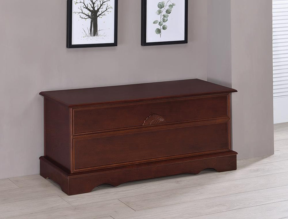 Paula Rectangular Cedar Chest Warm Brown - Imperial Furniture (Las Vegas, NV) - Multi Location