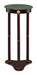 Edie Round Marble Top Accent Table Merlot - Imperial Furniture (Las Vegas, NV) - Multi Location