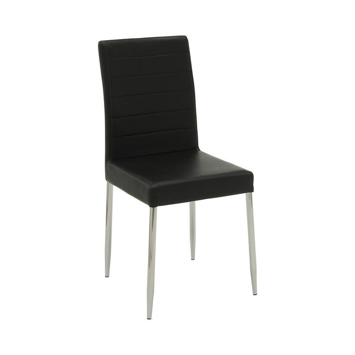 Maston Upholstered Dining Chairs Black (Set of 4) - Imperial Furniture (Las Vegas, NV) - Multi Location