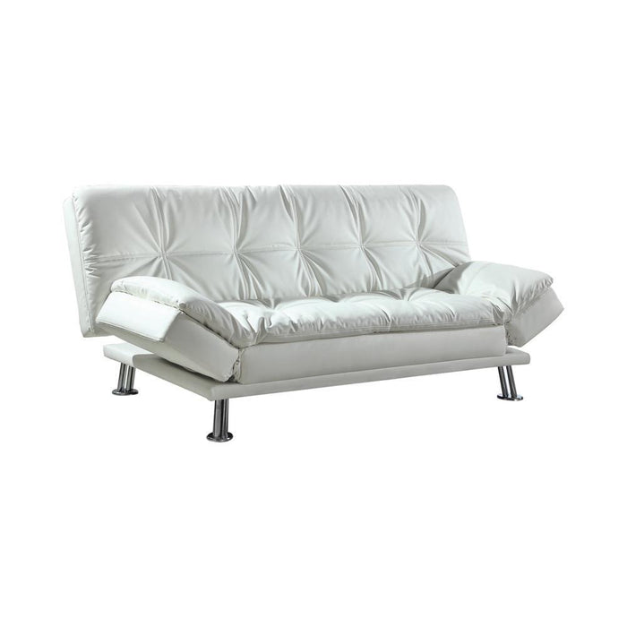 Dilleston Tufted Back Upholstered Sofa Bed Grey - Imperial Furniture (Las Vegas, NV) - Multi Location