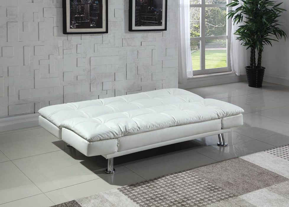 Dilleston Tufted Back Upholstered Sofa Bed Grey - Imperial Furniture (Las Vegas, NV) - Multi Location