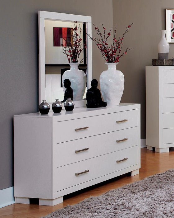 Jessica 6-drawer Dresser White - Imperial Furniture (Las Vegas, NV) - Multi Location