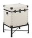 Nancy Accent Cabinet with Nailhead Trim White - Imperial Furniture (Las Vegas, NV) - Multi Location