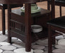 Lavon Dining Table with Storage Espresso - Imperial Furniture (Las Vegas, NV) - Multi Location