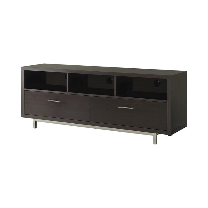 Casey 2-drawer Rectangular TV Console Cappuccino - Imperial Furniture (Las Vegas, NV) - Multi Location
