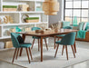 Malone Rectangular Dining Table Dark Walnut - Imperial Furniture (Las Vegas, NV) - Multi Location