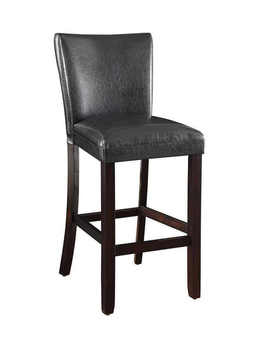 Alberton Upholstered Bar Stools Black and Cappuccino (Set of 2) - Imperial Furniture (Las Vegas, NV) - Multi Location