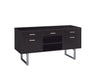 Lawtey 5-drawer Credenza with Adjustable Shelf Cappuccino - Imperial Furniture (Las Vegas, NV) - Multi Location