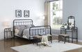 Livingston California King, E.King, & Queen Panel Metal Bed Dark Bronze - Imperial Furniture (Las Vegas, NV) - Multi Location