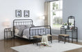 Livingston California King, E.King, & Queen Panel Metal Bed Dark Bronze - Imperial Furniture (Las Vegas, NV) - Multi Location
