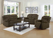 Rodman Pillow Top Arm Motion Loveseat Olive Brown - Imperial Furniture (Las Vegas, NV) - Multi Location