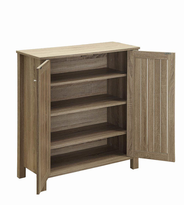 Marisa 4-shelf Shoe Cabinet Dark Taupe - Imperial Furniture (Las Vegas, NV) - Multi Location
