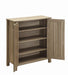 Marisa 4-shelf Shoe Cabinet Dark Taupe - Imperial Furniture (Las Vegas, NV) - Multi Location