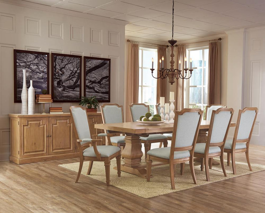 Florence 4-door Sideboard Rustic Smoke - Imperial Furniture (Las Vegas, NV) - Multi Location