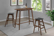 Finnick Rectangular Bar Table Walnut - Imperial Furniture (Las Vegas, NV) - Multi Location