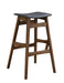 Finnick Tapered Legs Bar Stools Dark Grey and Walnut (Set of 2) - Imperial Furniture (Las Vegas, NV) - Multi Location