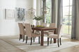 Coleman Rectangular Dining Table Rustic Golden Brown - Imperial Furniture (Las Vegas, NV) - Multi Location