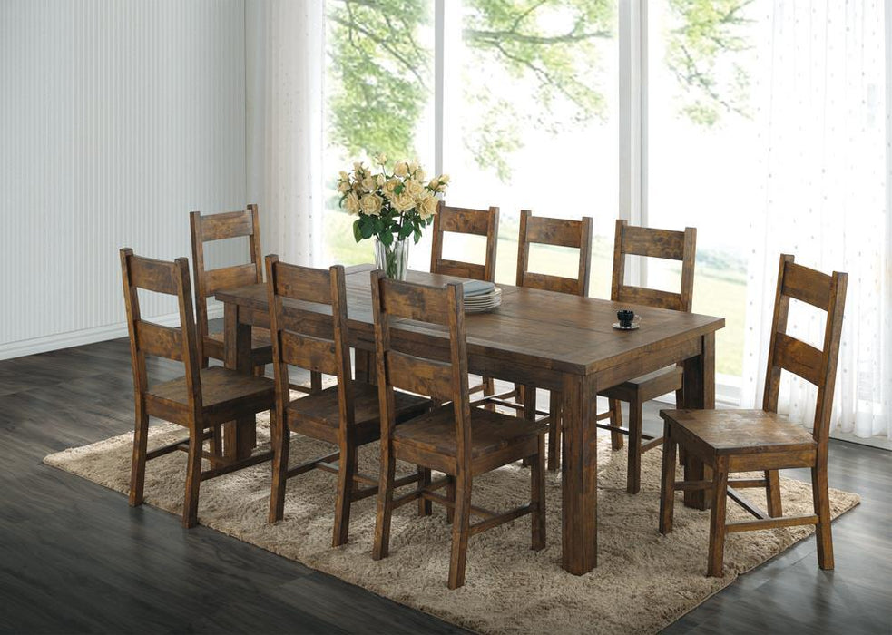 Coleman Dining Side Chairs Rustic Golden Brown (Set of 2) - Imperial Furniture (Las Vegas, NV) - Multi Location