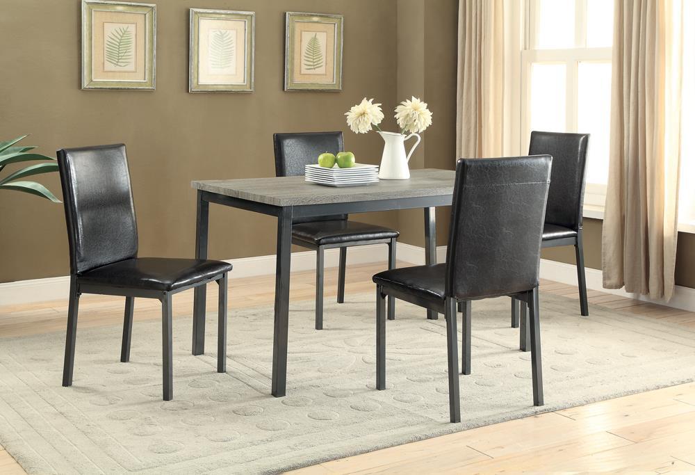 Garza Rectangular Dining Table Black - Imperial Furniture (Las Vegas, NV) - Multi Location