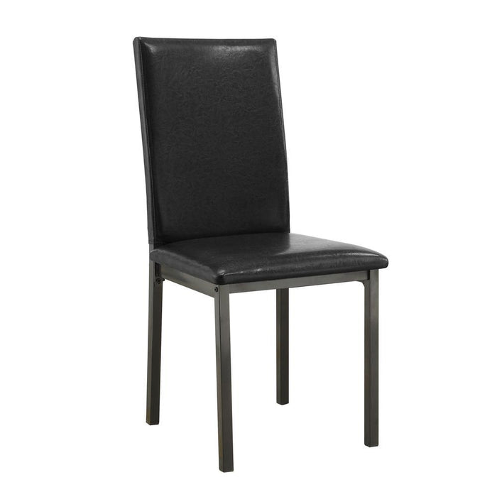 Garza Upholstered Dining Chairs Black (Set of 2) - Imperial Furniture (Las Vegas, NV) - Multi Location