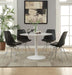 Lowry Round Dining Table White - Imperial Furniture (Las Vegas, NV) - Multi Location