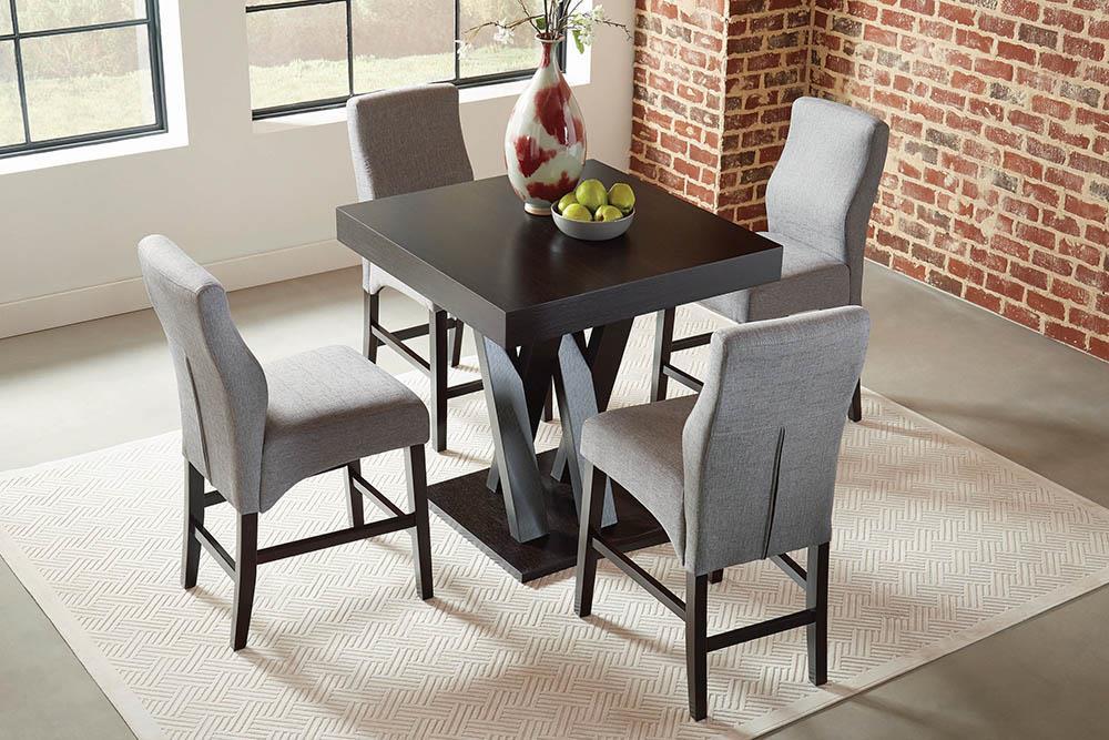 Freda Square Counter Height Table Cappuccino - Imperial Furniture (Las Vegas, NV) - Multi Location