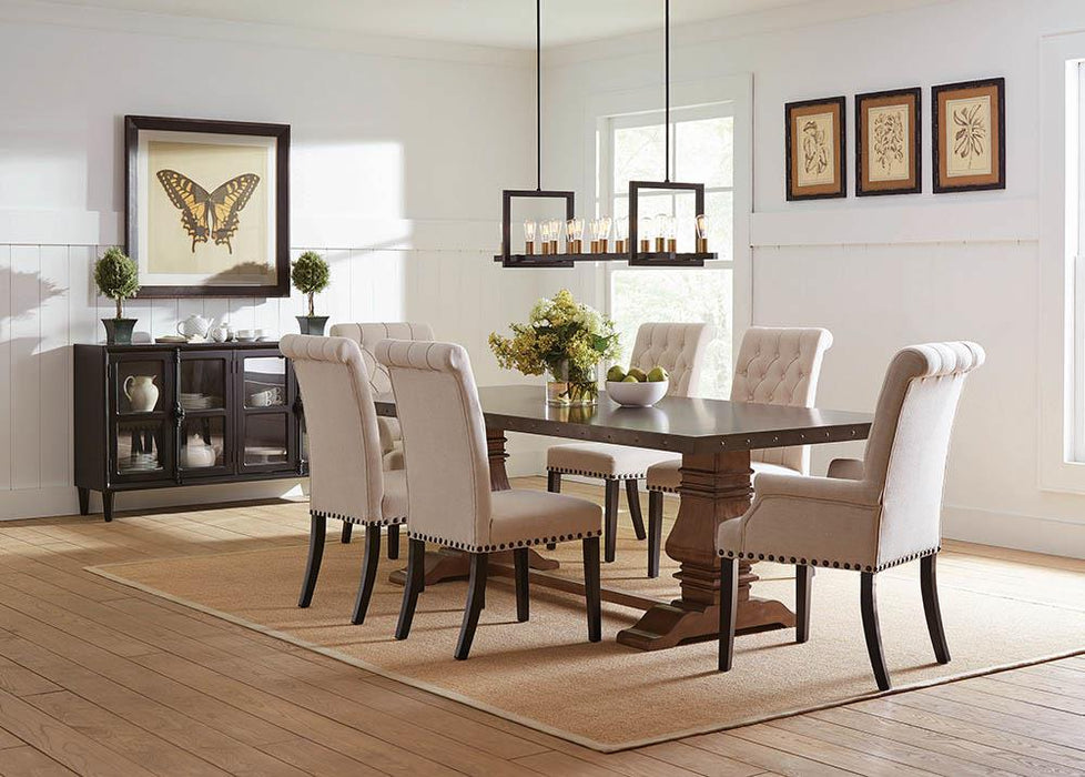 Alana Tufted Back Upholstered Side Chairs Beige (Set of 2) - Imperial Furniture (Las Vegas, NV) - Multi Location