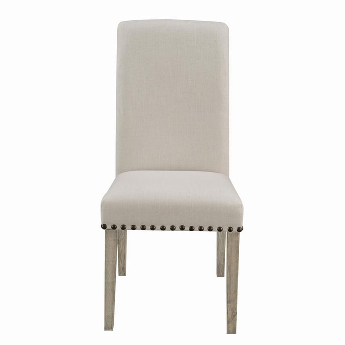 Salem Upholstered Side Chairs Rustic Smoke and Grey (Set of 2) - Imperial Furniture (Las Vegas, NV) - Multi Location