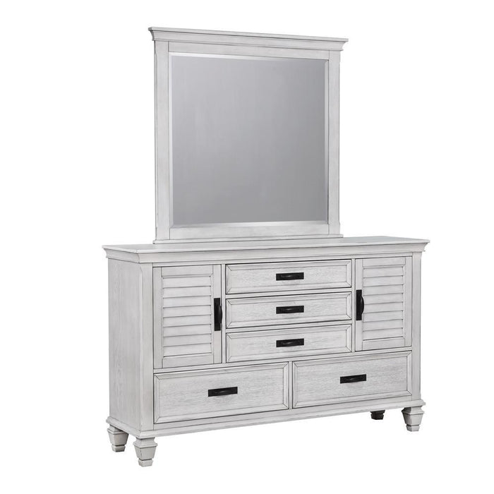 Franco 5-drawer Dresser Antique White - Imperial Furniture (Las Vegas, NV) - Multi Location