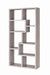 Theo 10-shelf Bookcase Grey Driftwood - Imperial Furniture (Las Vegas, NV) - Multi Location