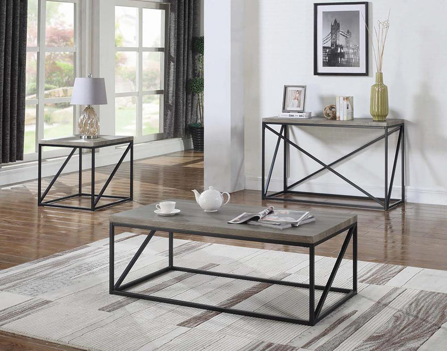 Birdie Square End Table Sonoma Grey - Imperial Furniture (Las Vegas, NV) - Multi Location