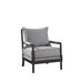 Blanchett Cushion Back Accent Chair Grey and Black - Imperial Furniture (Las Vegas, NV) - Multi Location