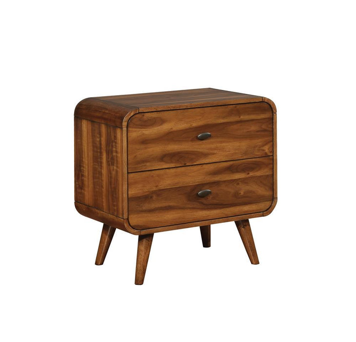 Robyn 2-drawer Nightstand Dark Walnut - Imperial Furniture (Las Vegas, NV) - Multi Location
