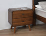 Robyn 2-drawer Nightstand Dark Walnut - Imperial Furniture (Las Vegas, NV) - Multi Location