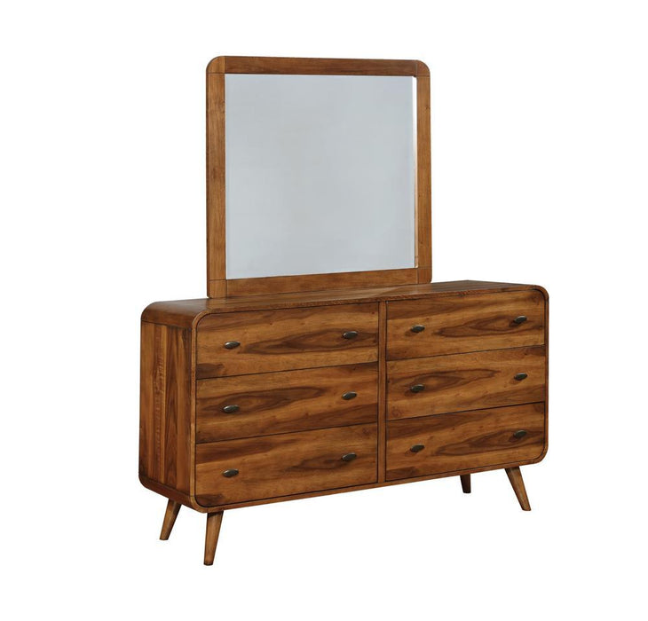 Robyn 6-drawer Dresser Dark Walnut - Imperial Furniture (Las Vegas, NV) - Multi Location