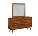 Robyn 6-drawer Dresser Dark Walnut - Imperial Furniture (Las Vegas, NV) - Multi Location