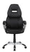 Bruce Adjustable Height Office Chair Black and Silver - Imperial Furniture (Las Vegas, NV) - Multi Location