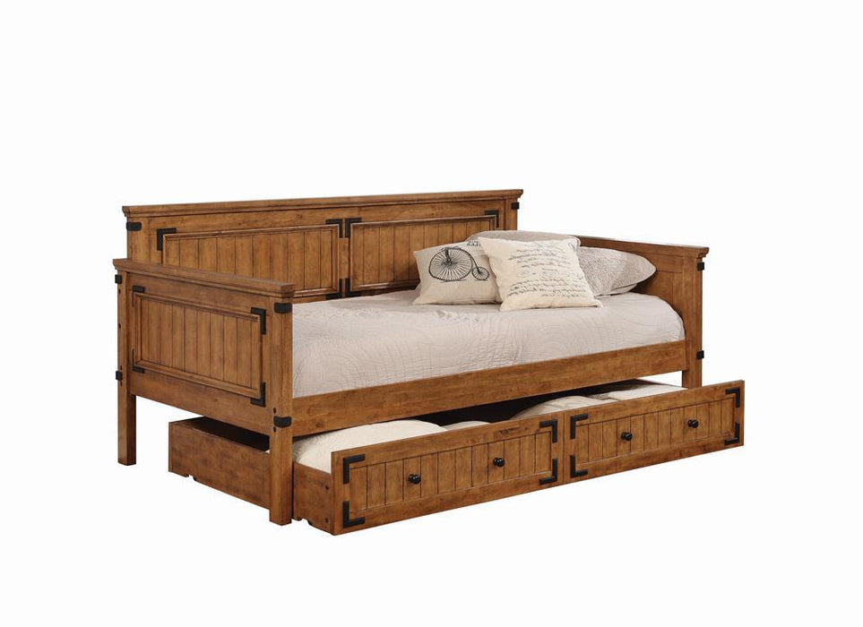 Oakdale Twin Daybed Rustic Honey - Imperial Furniture (Las Vegas, NV) - Multi Location