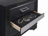 Miranda 2-drawer Nightstand Tray Black - Imperial Furniture (Las Vegas, NV) - Multi Location