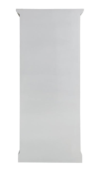 Tammi 2-door Tall Cabinet Antique White and Brown - Imperial Furniture (Las Vegas, NV) - Multi Location