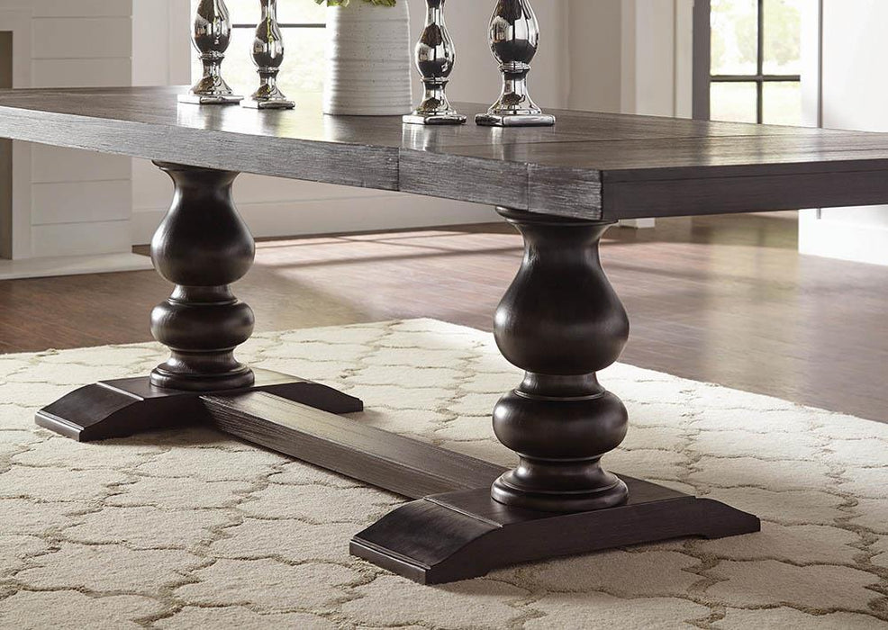 Phelps Rectangular Dining Table Antique Noir - Imperial Furniture (Las Vegas, NV) - Multi Location
